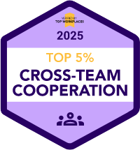 Cross-Team Cooperation Culture Badge Cross-Team Cooperation Culture Badge