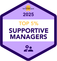 Supportive Managers Culture Badge Supportive Managers Culture Badge